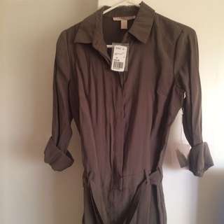 Forever 21 Olive Jumpsuit Brand New XS