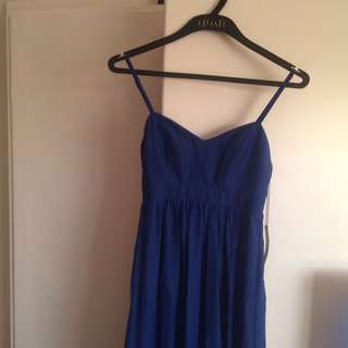 Felicity & coco Cobalt Blue Brand New Dress XS