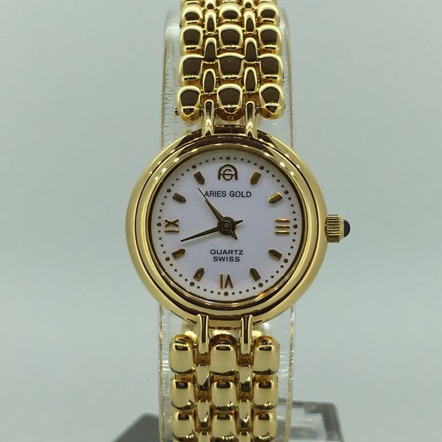 Aries gold womens watch 2025