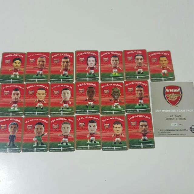Soccerstarz Arsenal Fa Cup Winners 19-player Team Pack