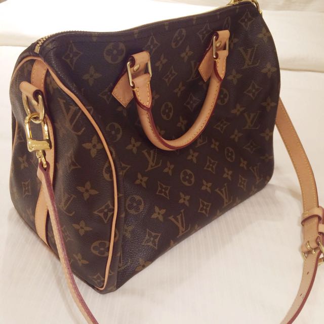 Preloved Louis Vuitton Speedy Bandouliere Bag Limited Edition X