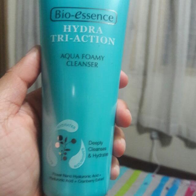 bio essence hydra tri action cleanser