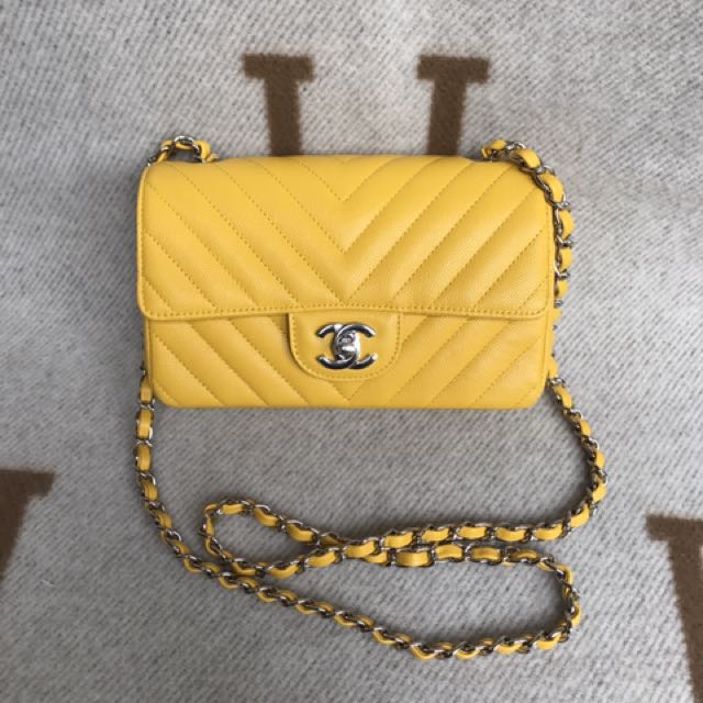 Chanel Mini Rectangular Flap Bag Luxury Bags Wallets On Carousell