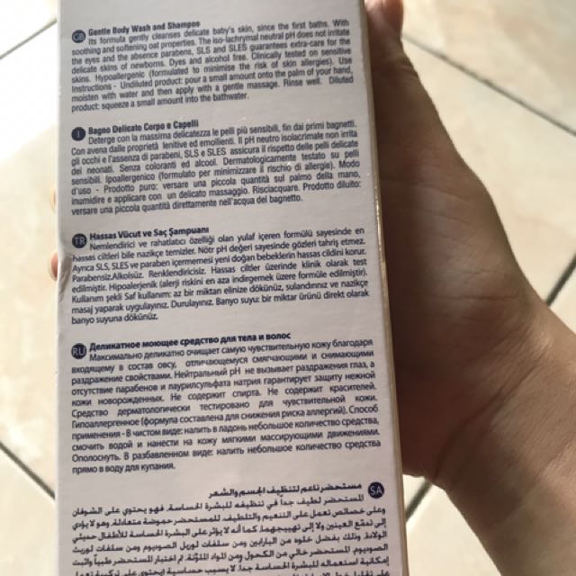 Chicco Gentle Body Wash Shampoo 200ml Bayi Anak Lainnya Di Carousell