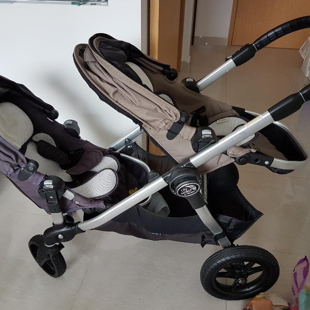 City Select Double Stroller, Babies & Kids, Going Out, Strollers on