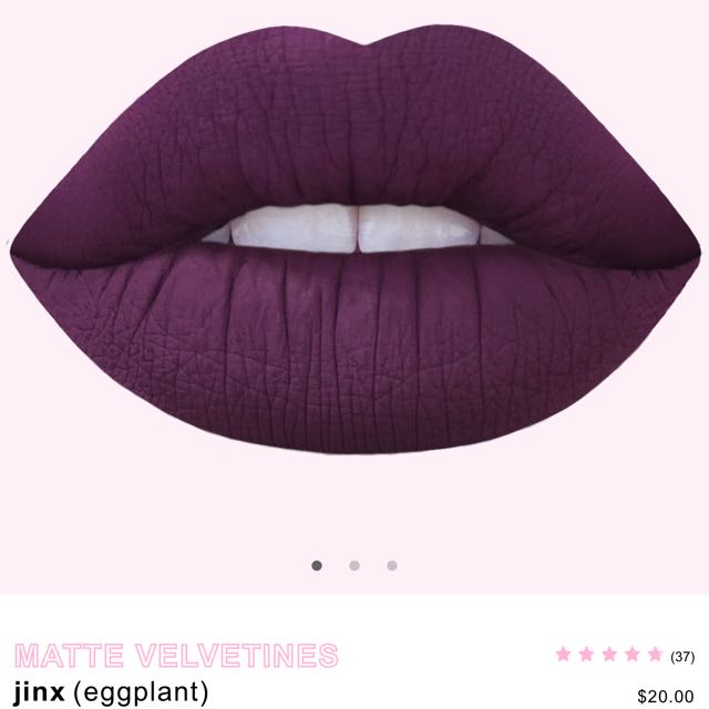 dark purple matte liquid lipstick