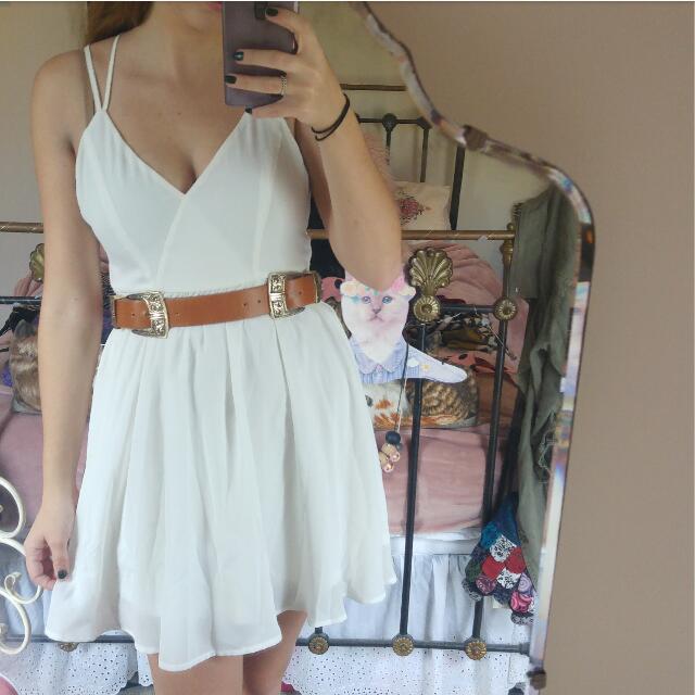 dotti white dress