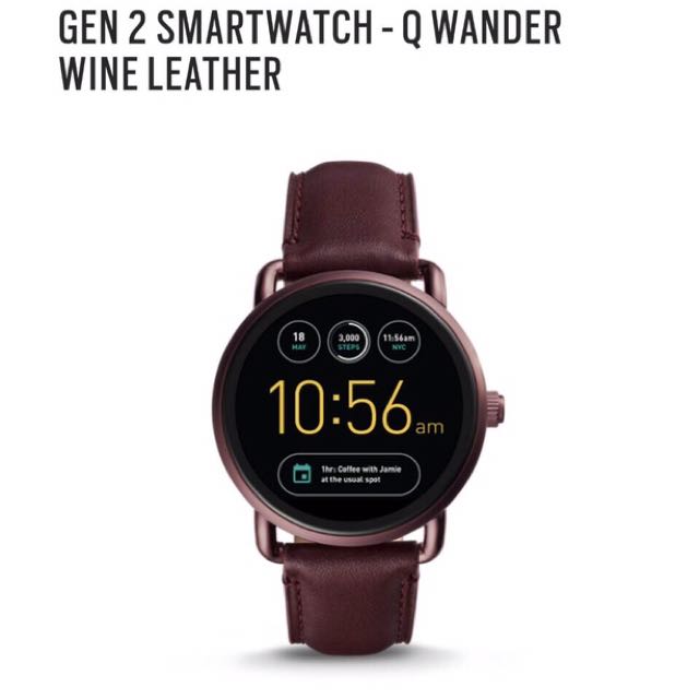 Gen 2 top fossil smartwatch