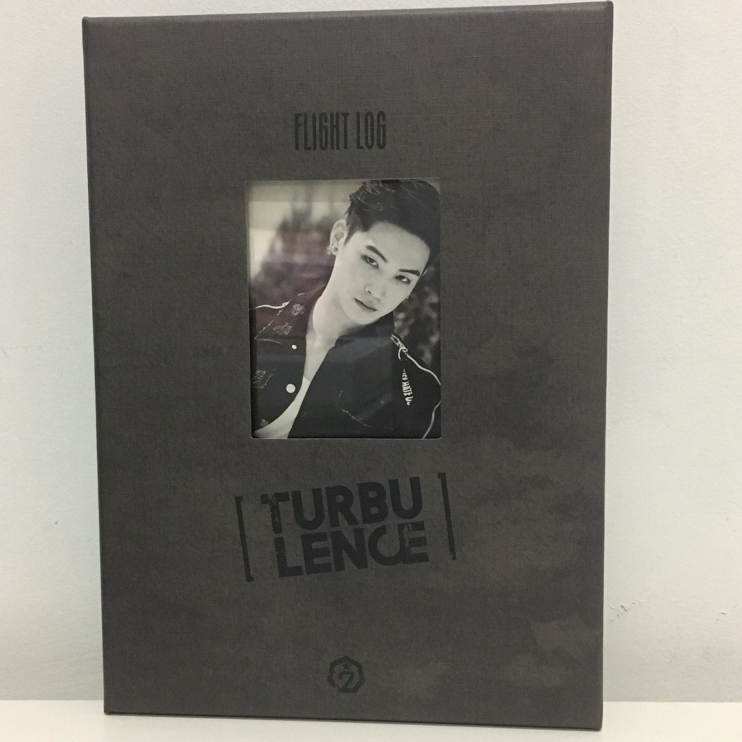GOT7 JACKSON Official Photocard #2 FLIGHT LOG TURBULENCE 2nd Album Photo Card 
