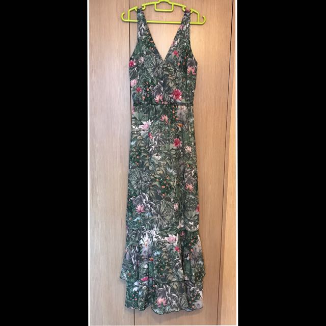 H M Conscious Collection Summer Long Dress Women S Fashion Clothes Dresses Skirts On Carousell