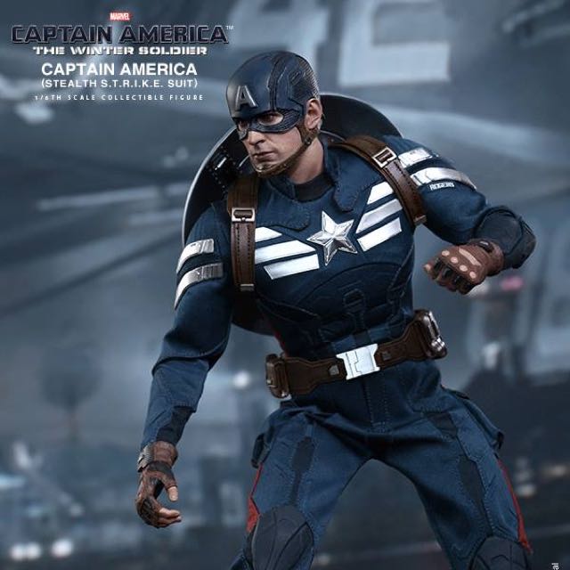 Hot Toys Captain America Winter Soldier Toys Games Bricks