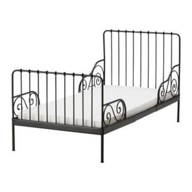Ikea Minnen Extendable Bed Frame Furniture Beds Mattresses On Carousell