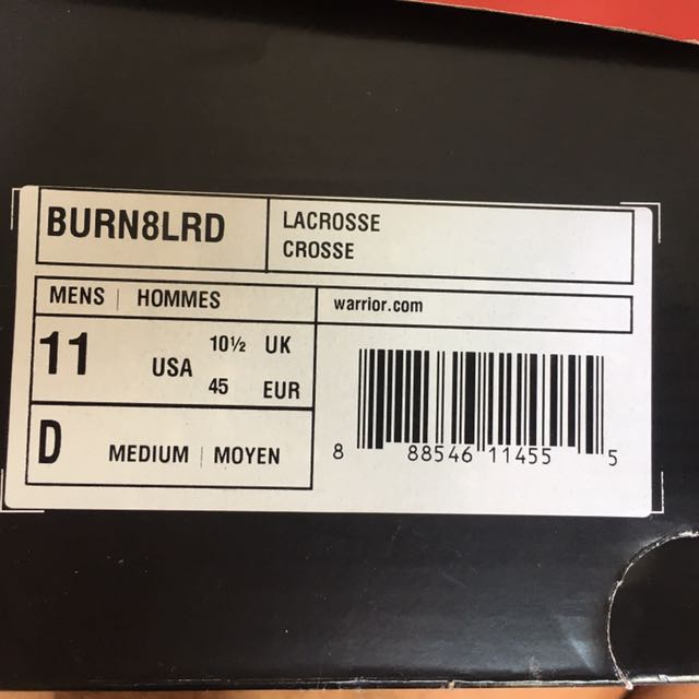 Warrior burn 8. outlet