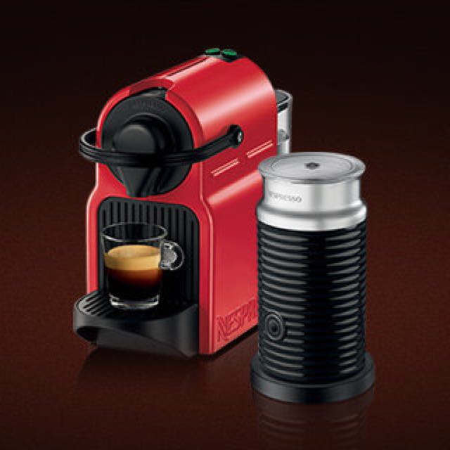 Nespresso Inissia & AREOCCINO3, TV & Home Appliances, Kitchen