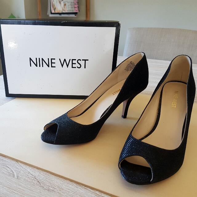 nine west peep toe shoes