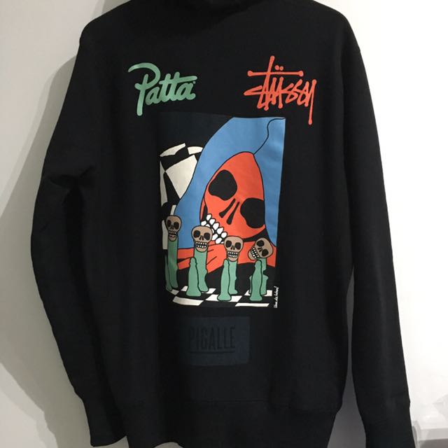 Patta x Pigalle x Stussy Hoodie