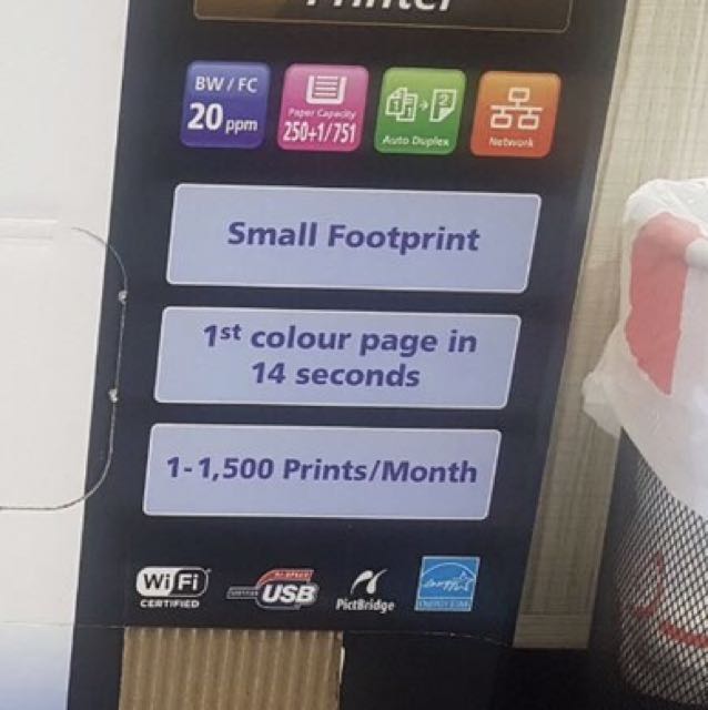 Printer (Category: Printers, Scanners & Copiers) located in Singapore. Submitted by kymclin (Listing ID 102779157, Image 2). Description: .