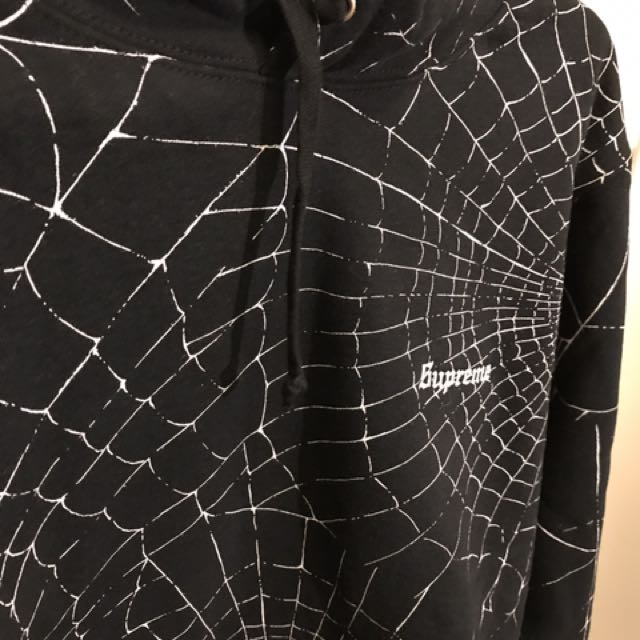 spider web supreme hoodie