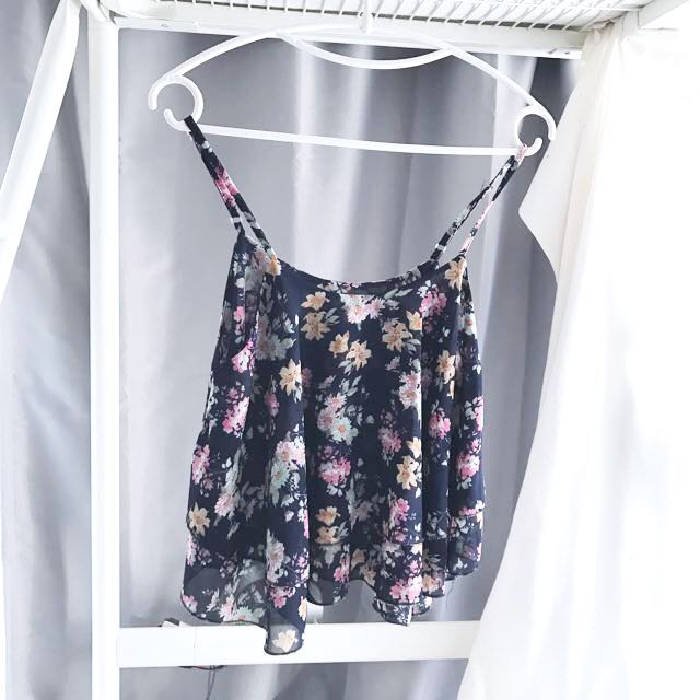 flowy shirred top