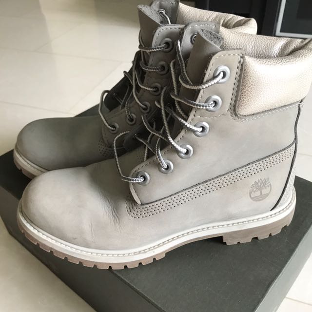 grey timberland boots womens outfit