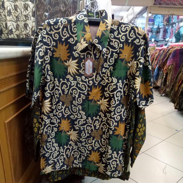 Batik Semi Sutra Daun Olshop Fashion Olshop Pria Di Carousell