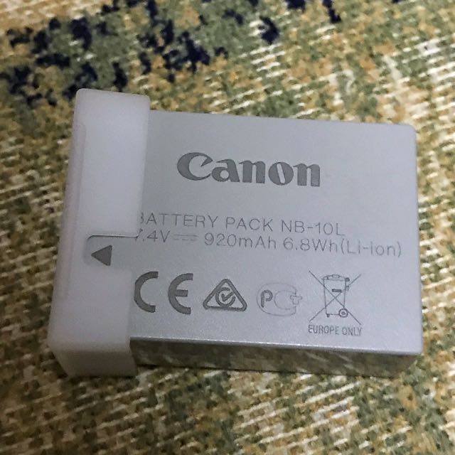 Canon G16 Battery + Charger, Photography, Photography Accessories