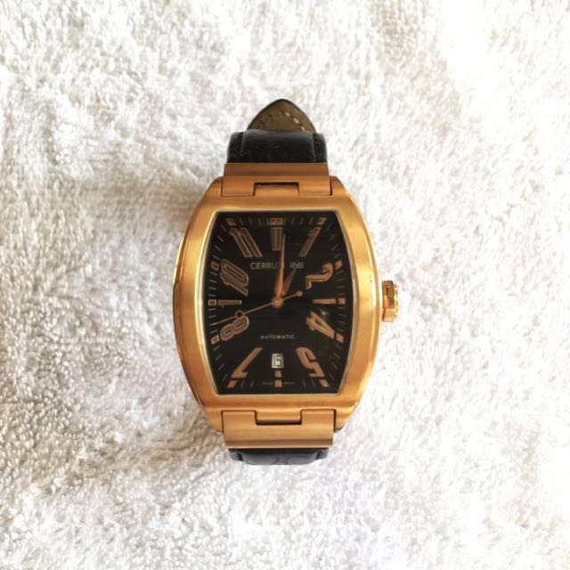 Cerruti 1881 on sale watches rose gold