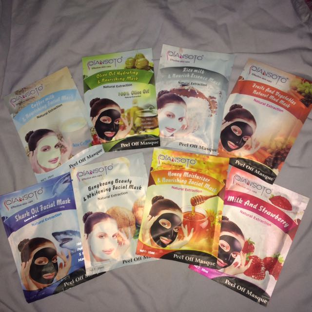 Masker Arang Masker Qiansoto Kesehatan Kecantikan Kulit Sabun Tubuh Di Carousell