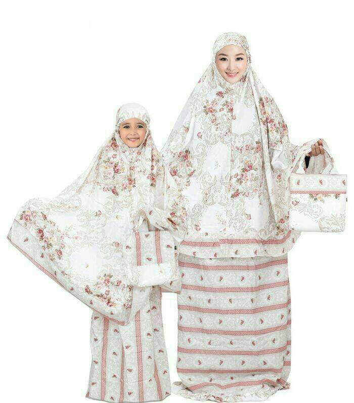 Mukena Katun Jepang Couple Ibu Dan Anak - Galeri Jilbab