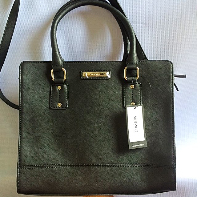 Nine West You And Me Satchel black REPRICED