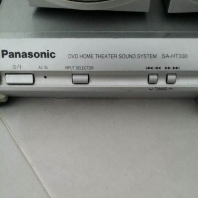 Panasonic DVD Home Theater Sound System (SAHT330), TV & Home