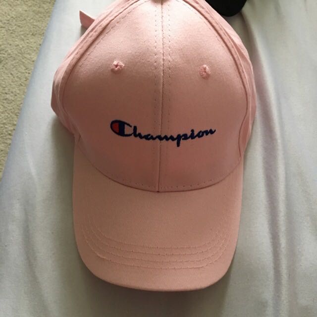 pink champion hat
