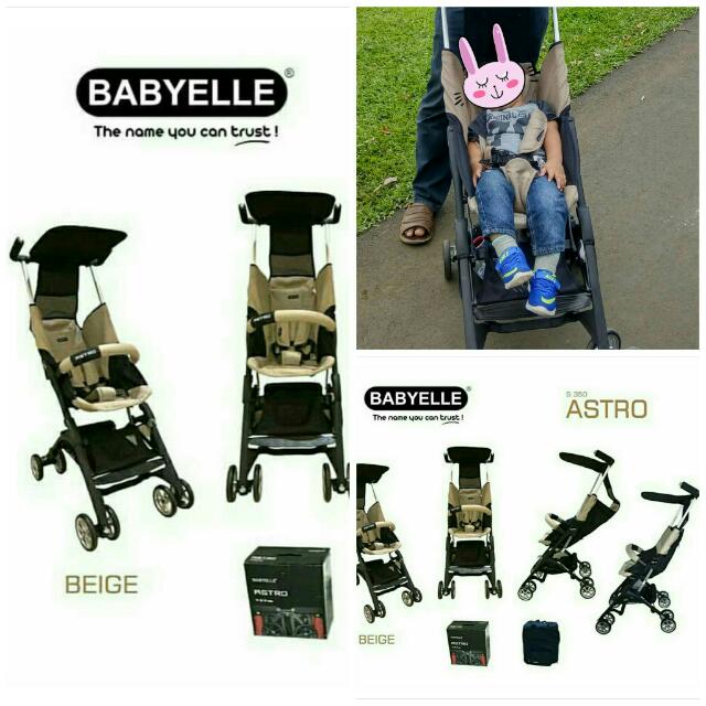 Pockit Recline Babyelle Astro S350 Bayi Anak Kereta Kursi Goyang Gendongan Bayi Di Carousell