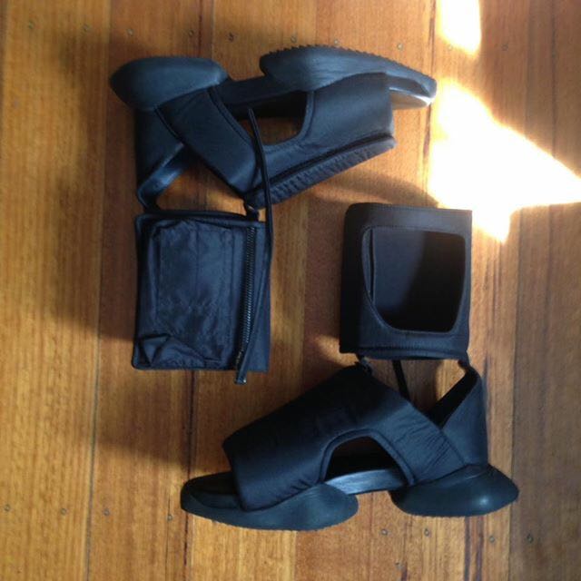 rick owens cargo sandals