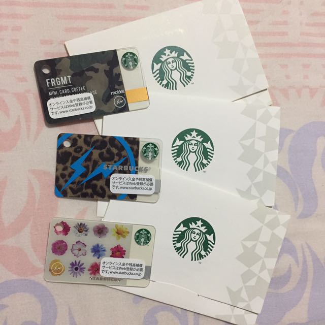 FRAGMENT × STARBUCKS MINI CARD B-SIDE - 小物