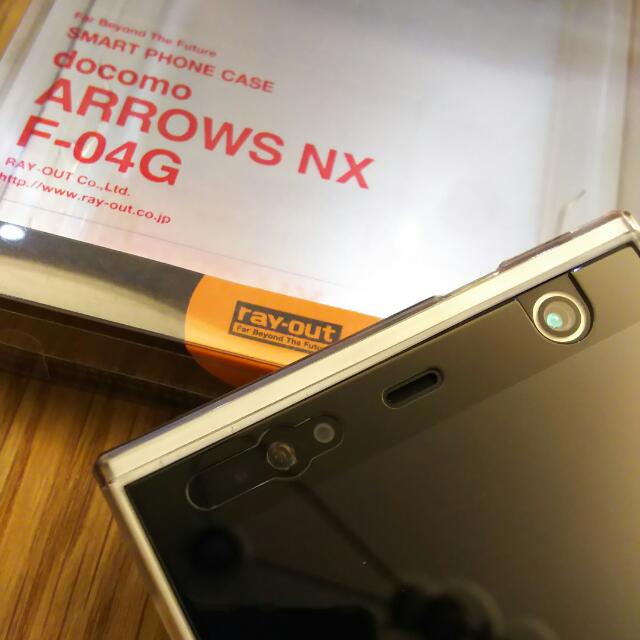 Very Rare Docomo Fujitsu Arrows NX F04G Iris Scan Smart Phone