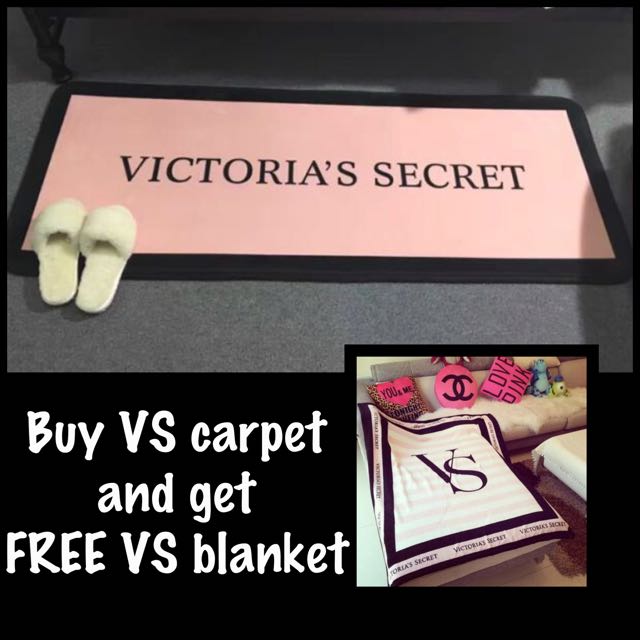 Victoria Secret Carpet Rug 45 X 120cm Free Victoria Secret Blanket
