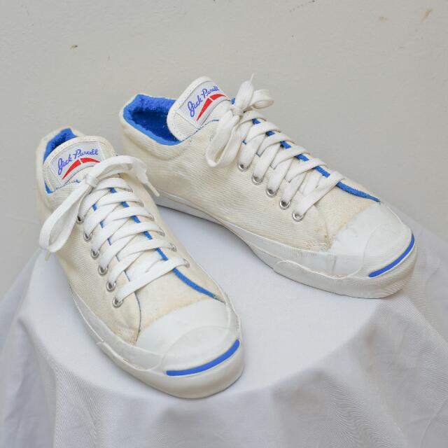 VTG NOS 80s CONVERSE JACK PURCELL POSTURE FOUNDATION USA