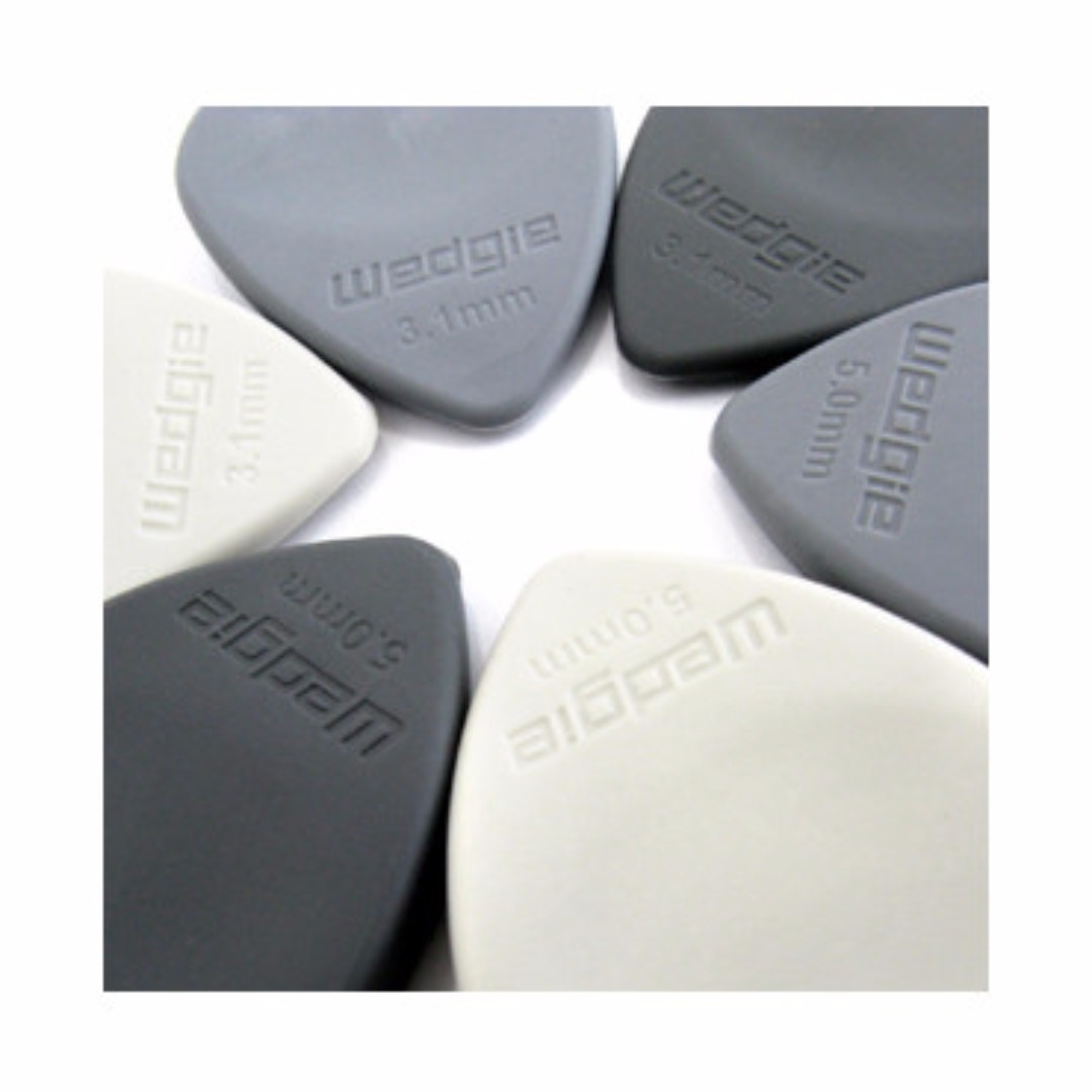 Wedgie rubber outlet guitar picks