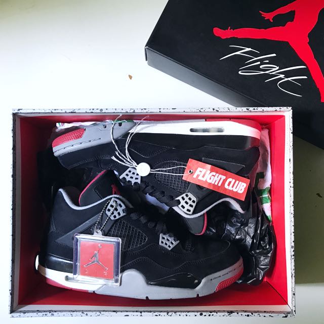Bred 4s flight club on sale