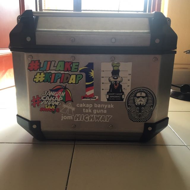 Kappa aluminium top box 2025