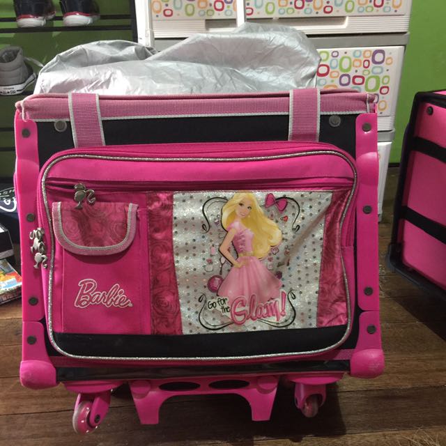 barbie trolly bag