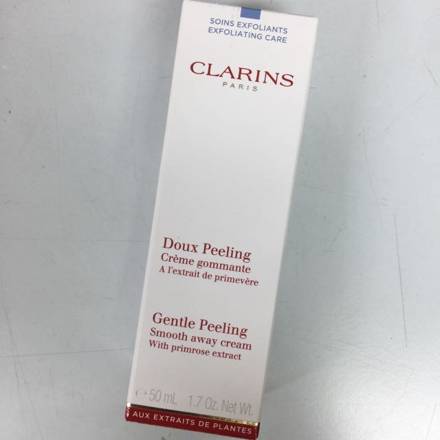 clarins gentle peeling smooth away cream
