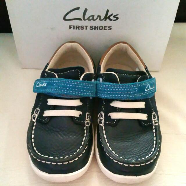 clarks shoes kids blue