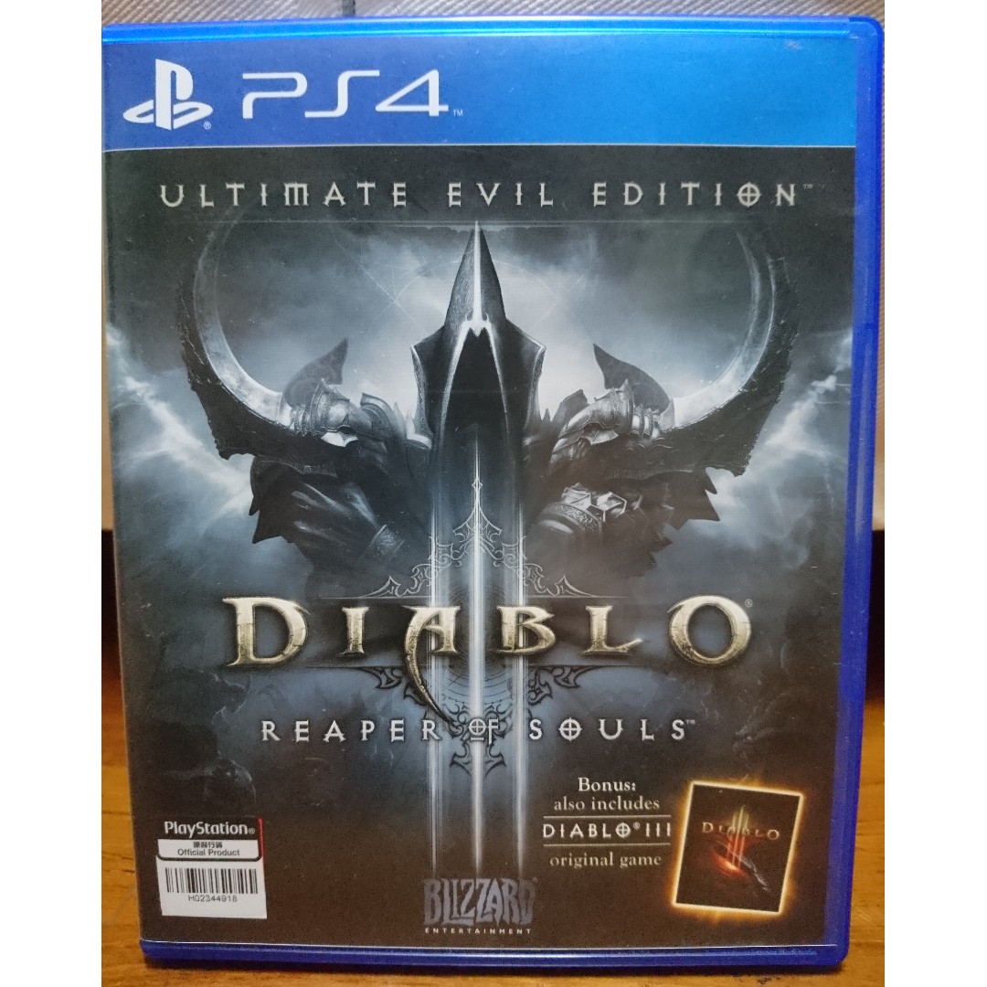 Diablo Iii Ultimate Evil Edition Ps4 Toys Games Video Gaming Video Games On Carousell