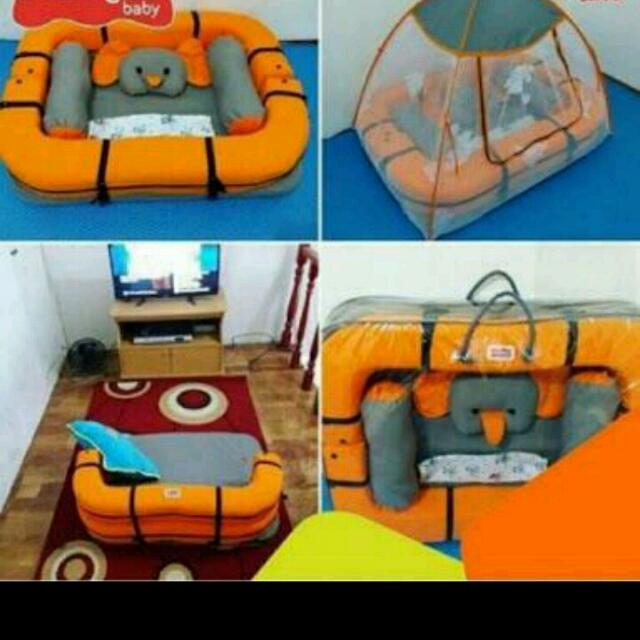 Dialogue Kasur Bayi Elephant Multifungsi Babies Kids Strollers