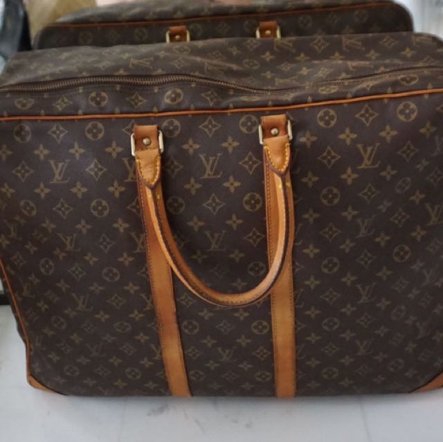 Louis Vuitton Monogram Sirius Soft Luggage Bag Brown 50