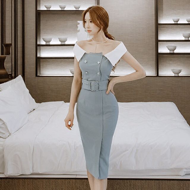 New 2017 Korean Designer Dress