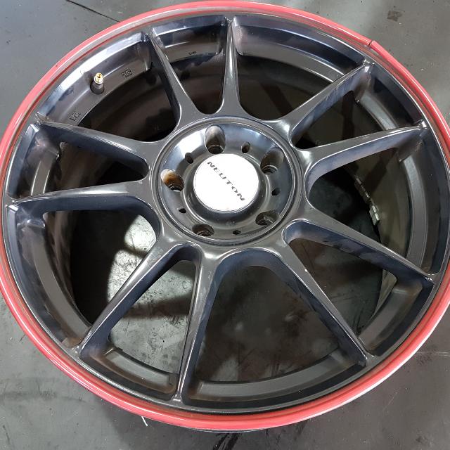 Sports Rims 17 x 7jj | 5x 114.3 | +45 Offset, Car Accessories on Carousell