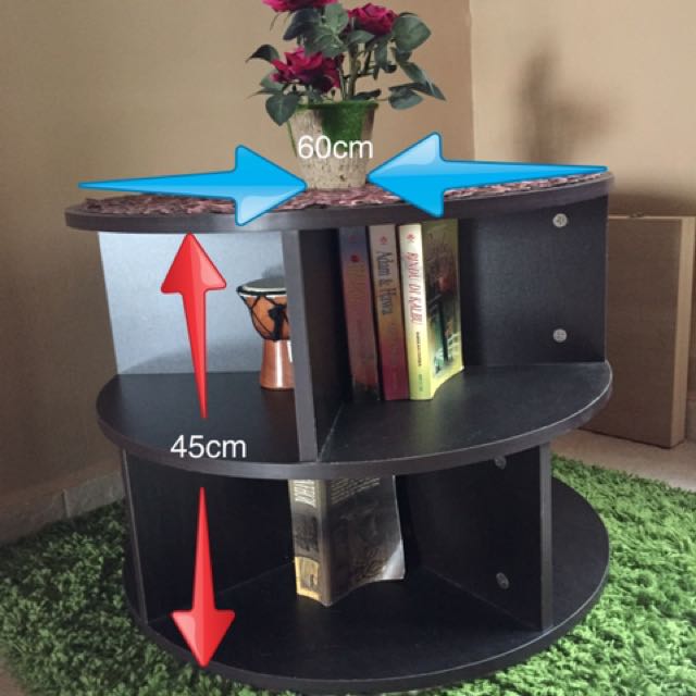 Rotating Side Table (Category: Tables & Sets) located in Singapore. Submitted by iamcomotqq (Listing ID 104557178, Image 1). Description: .